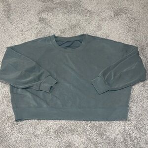 Lululemon Perfectly Oversized Crop Crew Softstream
